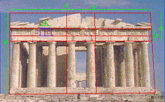 The Parthenon was perhaps the best example of a mathematical approach to art.